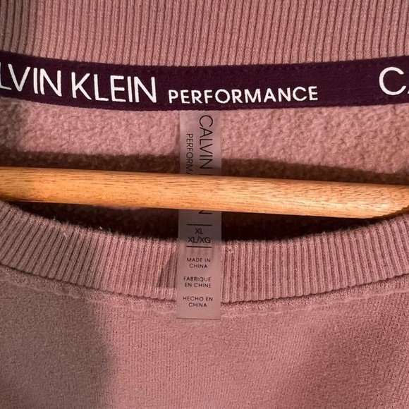 Calvin Klein Performance Crew Neck Pullover Sweatshirt - Picture 11 of 11